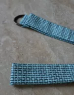 ceinture femme en tissu turquoise, marque La 8eme Fois