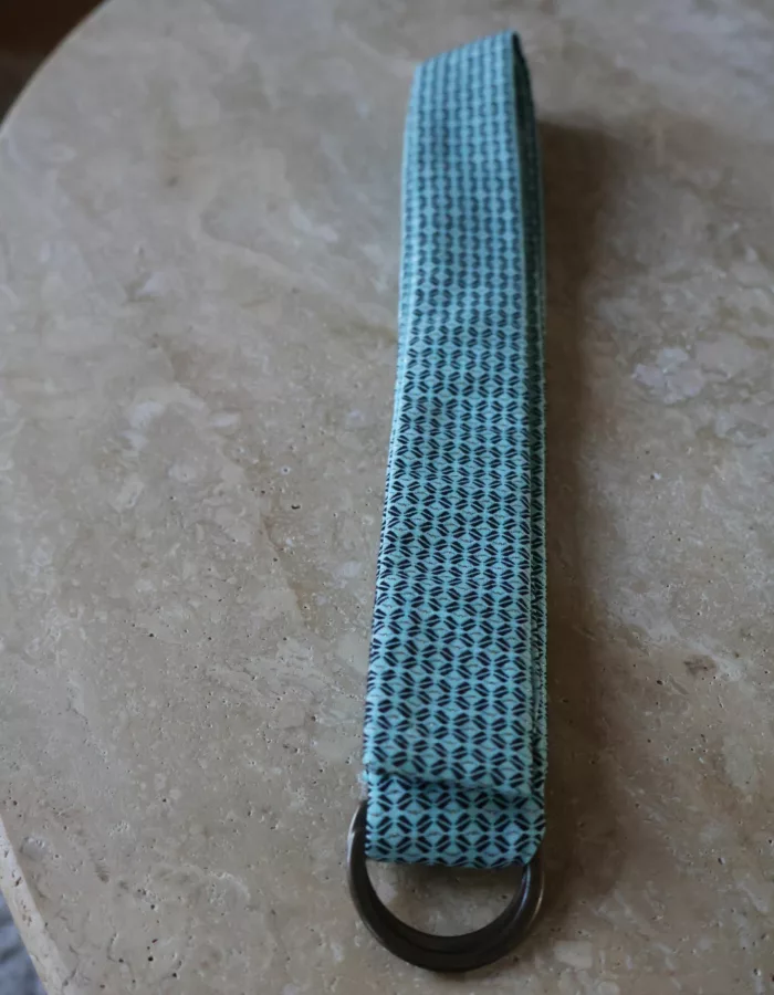 ceinture femme tissu turquoise, marque La 8eme Fois