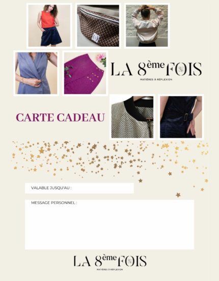 Carte cadeau La 8eme Fois